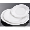 restaurant FDA white round designed handpaint brand hand paint plate